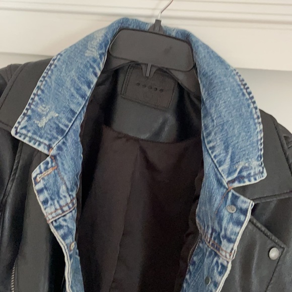 Faux leather blank nyc jacket - Picture 6 of 9